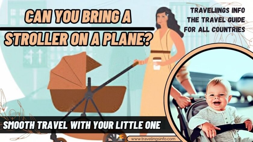Can you bring a stroller on a plane