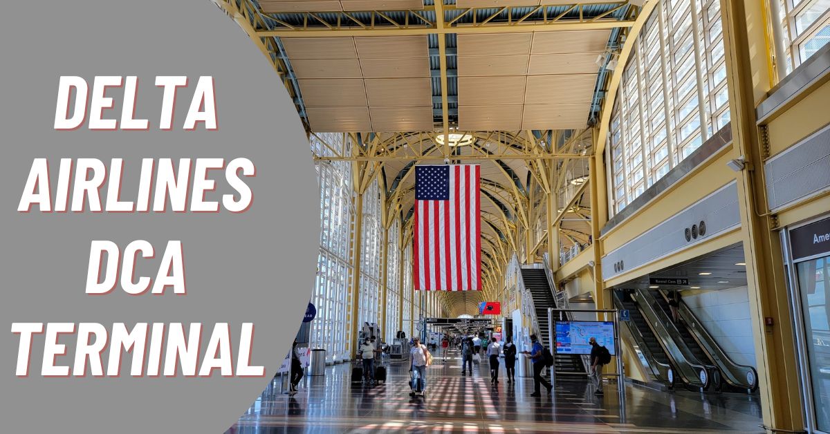 Delta Airlines DCA Terminal Ronald Reagan Washington National Airport