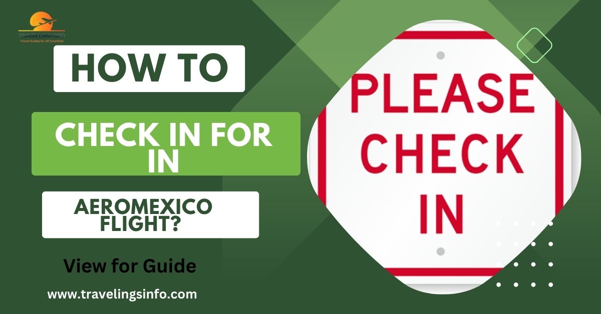 How to Check in for an Aeromexico Flight?
